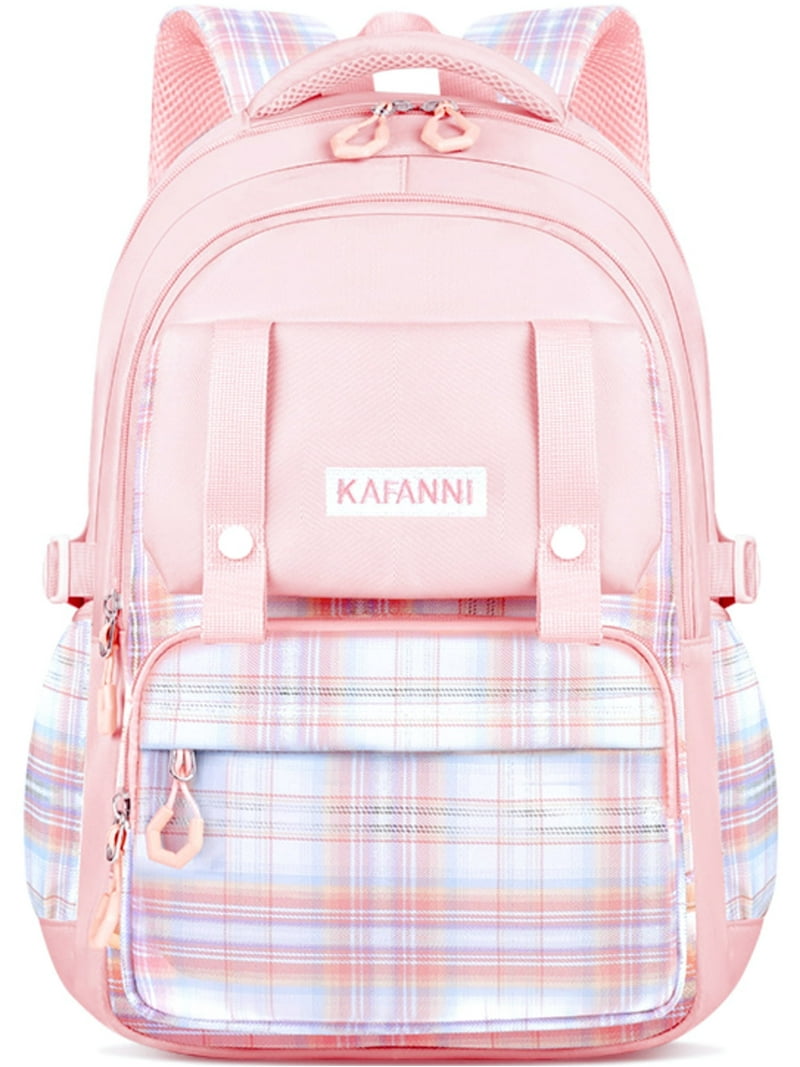 Tyethy Girls Backpack, School Bag for Kids, Cute Pink Bookbag