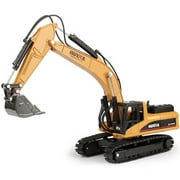 Tyethy Construction Trucks Toys Crane Toys for Aldult 14+ Years, 1/50 Scale Alloy Metal Construction Vehicles Crane Machine Model Toy for Men, Birthday Gift