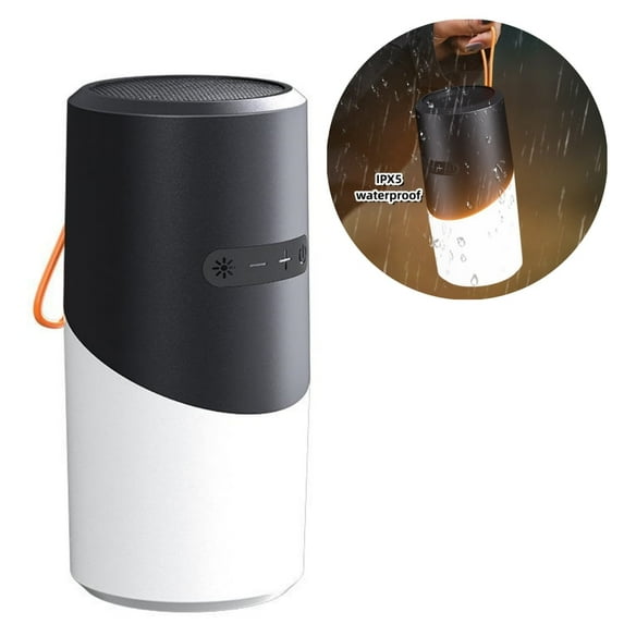 Tyethy Portable Bluetooth Speaker Waterproof Outdoor Wireless Speaker with LED Dynamic Lights HD Stereo Sound for Home Party Picnic Camping
