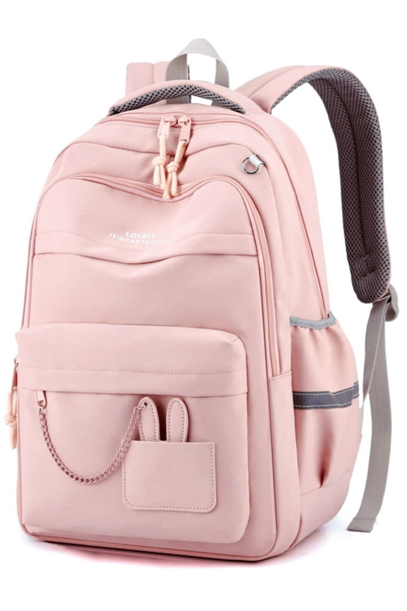 School Backpack for Girls, Kids School Bag for Teens Girls , Students Bookbag Gifts, Pink