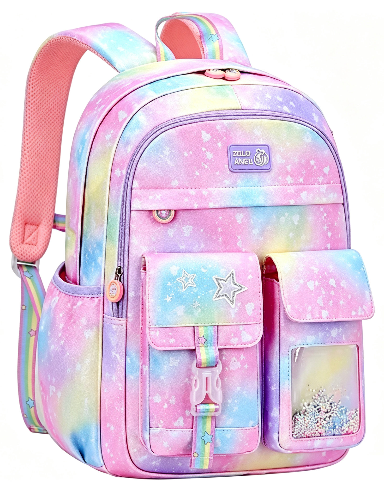 School Backpacks for Girls, Lightweight School Bags Kids Backpacks Cute Bookbag for Teens Children, Pink