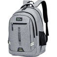 thumbnail image 1 of Tyethy Travel Laptop Backpack for Men Women, 15.6 Inch Business Slim Laptops Bag, College School Computer Bag Gifts, Gray, 1 of 8