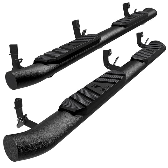 Tyger Auto 3.5" Rider Oval Tube Running Boards Compatible with 2009-2018 Dodge Ram 1500; 2010-2026 2500 3500; 2019-2024 Classic | Crew Cab | TG-SS2D64681 | Side Step Rail Nerf Bars