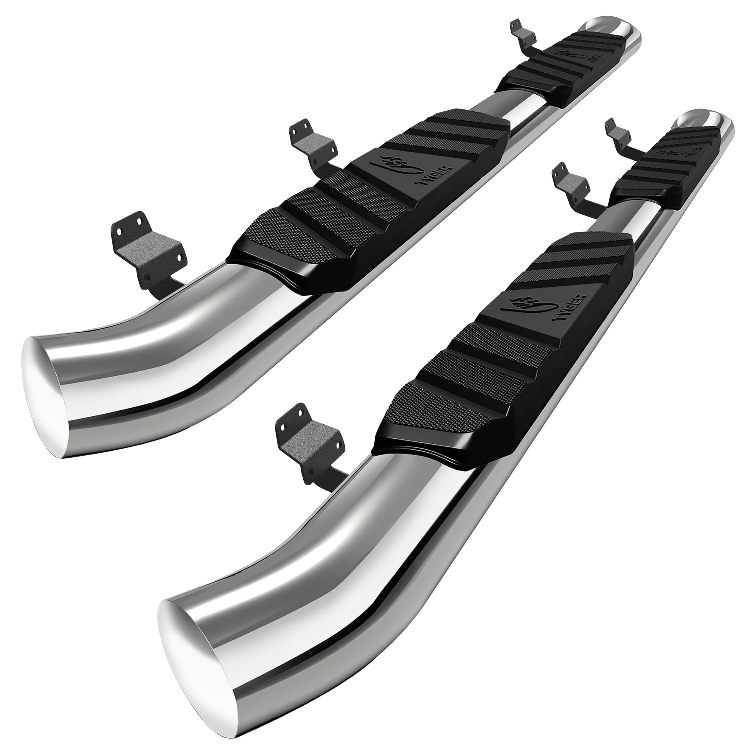 Tyger Auto 3.5" Rider Running Boards Compatible with 2015-2026 Ford F-150; 2022-2026 F-150 Lightning; 2017-2026 F-250 F-350 SD | Supercrew Cab | TG-SS2F35057 | Side Step Rail Nerf Bars