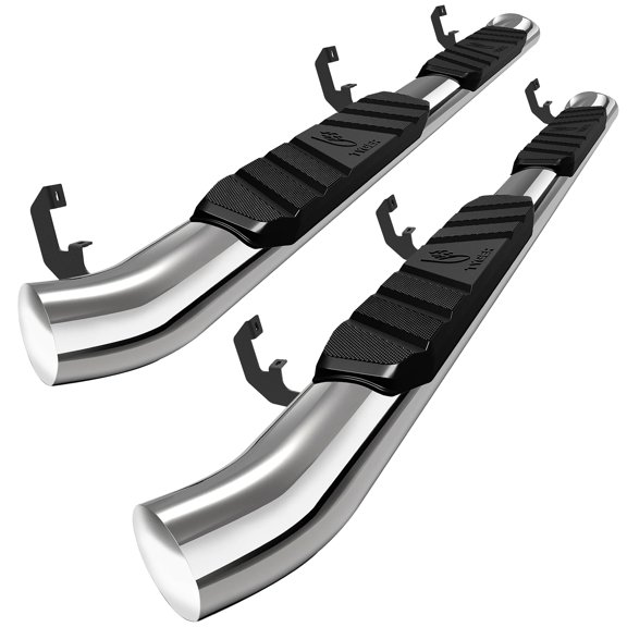 Tyger Auto 3.5" Rider Running Boards Compatible with 2019-2026 Chevy Silverado GMC Sierra 1500; 2020-2026 2500 3500HD (Not Fit 19 LD) | Double Cab | TG-SS2C35087 | Side Step Rail Nerf Bars