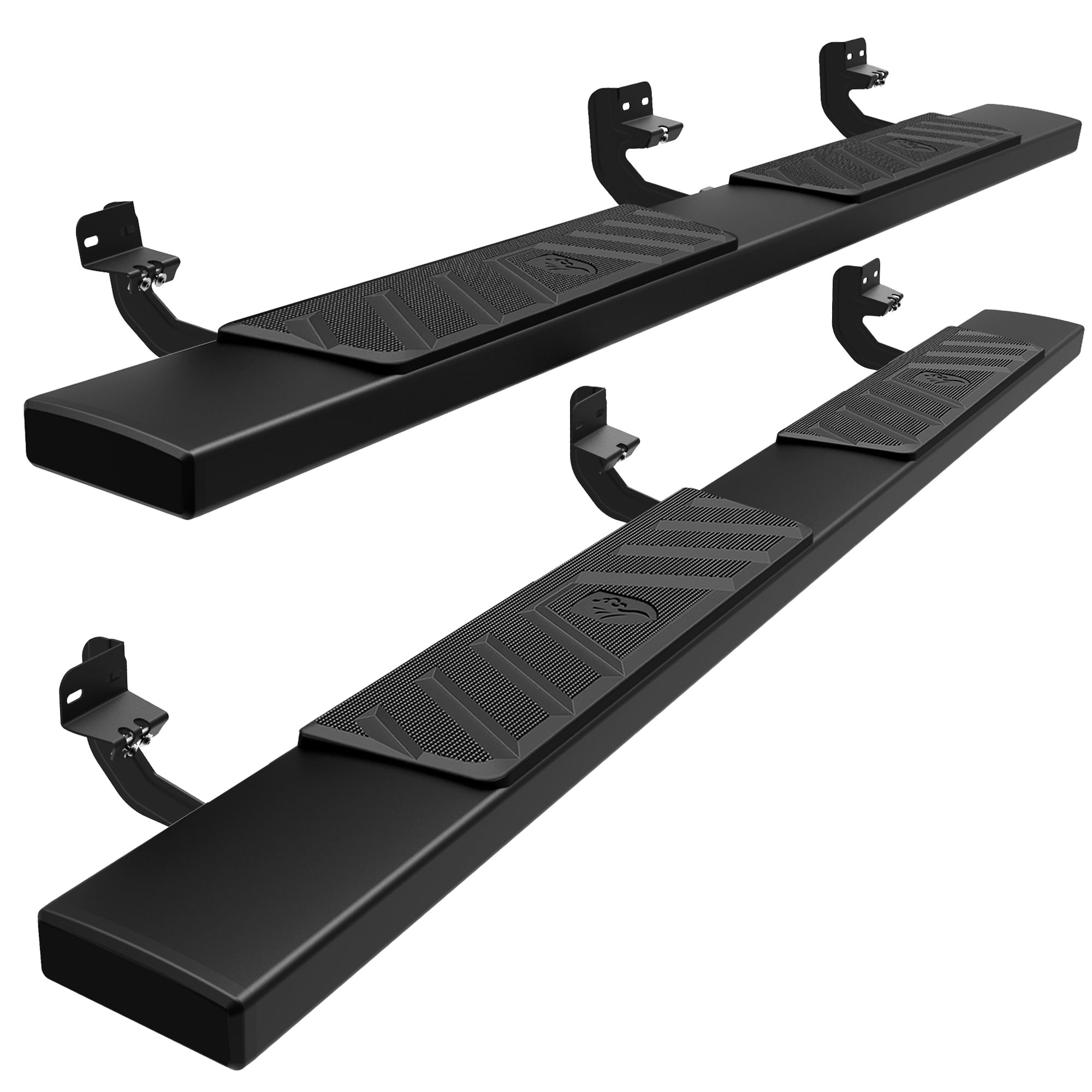 Tyger Auto 6" Riser Running Boards Compatible with 2009-2018 Dodge Ram 1500; 2019-2024 Classic | Quad Cab | TG-RS6D60038 | Side Step Rails Nerf Bars