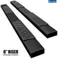 thumbnail image 1 of Tyger Auto 6" Riser Running Boards Compatible with 2019-2026 Ram 1500 (Not Fit 19-24 Classic) | Crew Cab | TG-RS6D60208 | Side Step Rails Nerf Bars, 1 of 8