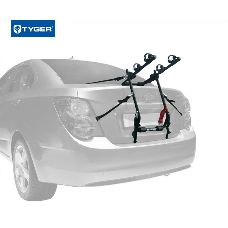 Bike rack for sales sedan with spoiler