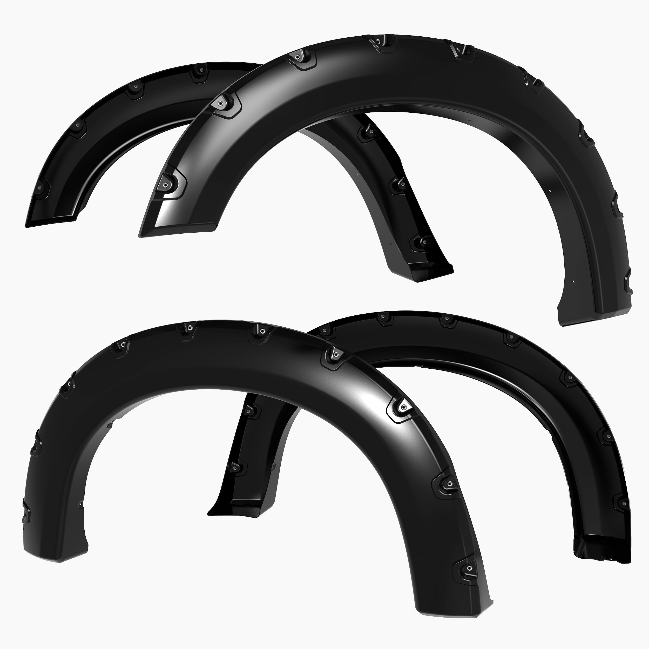 Bushwacker Fender Flares Cutout Style 4 Pc for 2011-16 Ford F-250/350/450 Super Duty Bushwacker Fender Flares Cutout Style 4 Pc for 2011-16 Ford F-250/350/450 Super Duty
