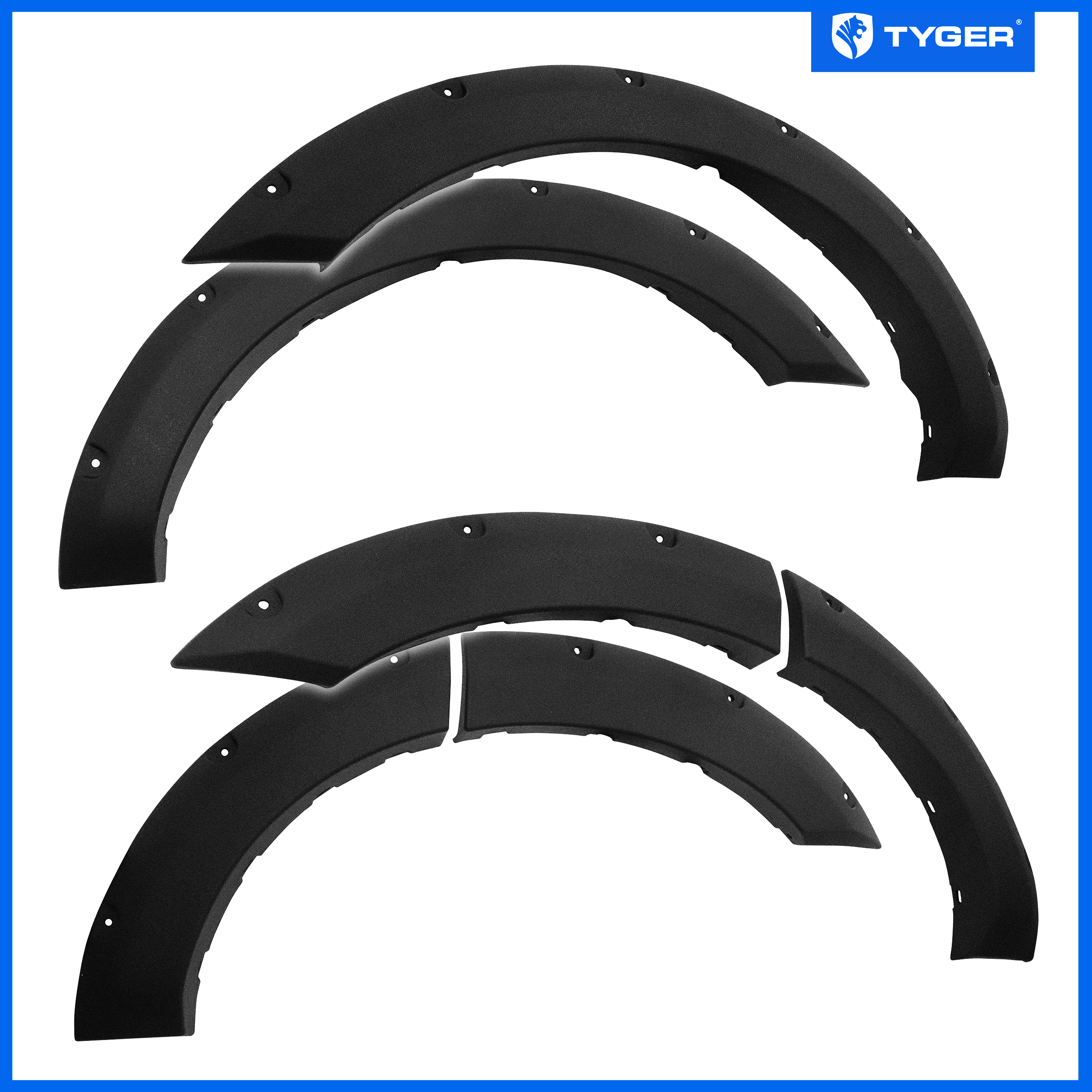 Tyger Auto Fender Flares Compatible with 20212023 Ford Bronco Sport