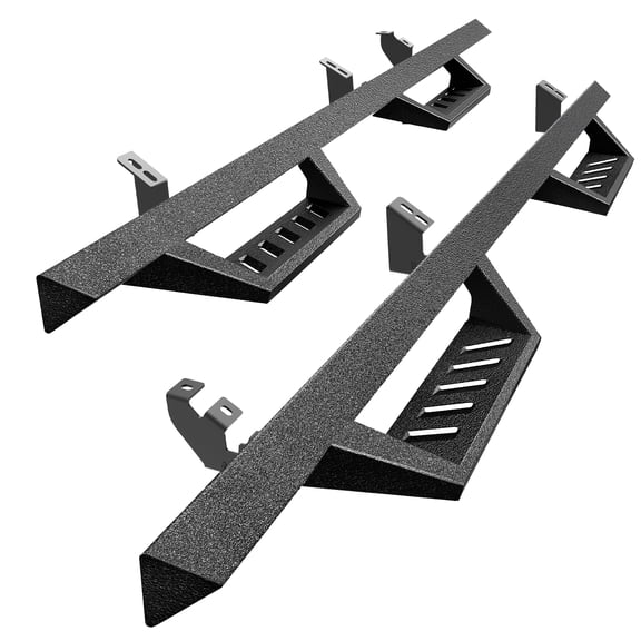 Tyger Auto LanderX Running Board Compatible with 2024-2026 Toyota Tacoma (Fits Hybrid) | Double Cab | TG-LX3T84208 | Drop Step Side Step Rail Nerf Bars