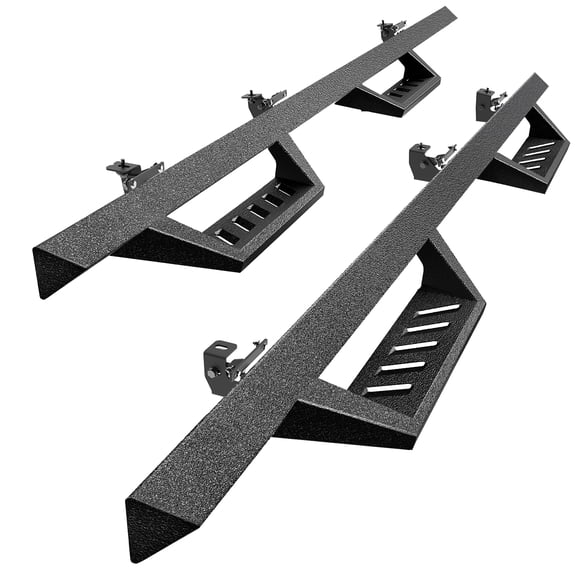 Tyger Auto LanderX Running Board Compatible with 2007-2018 Jeep Wrangler JK 4-Door (Exclude JL) | TG-LX3J82518 | Drop Step Side Step Rail Nerf Bars