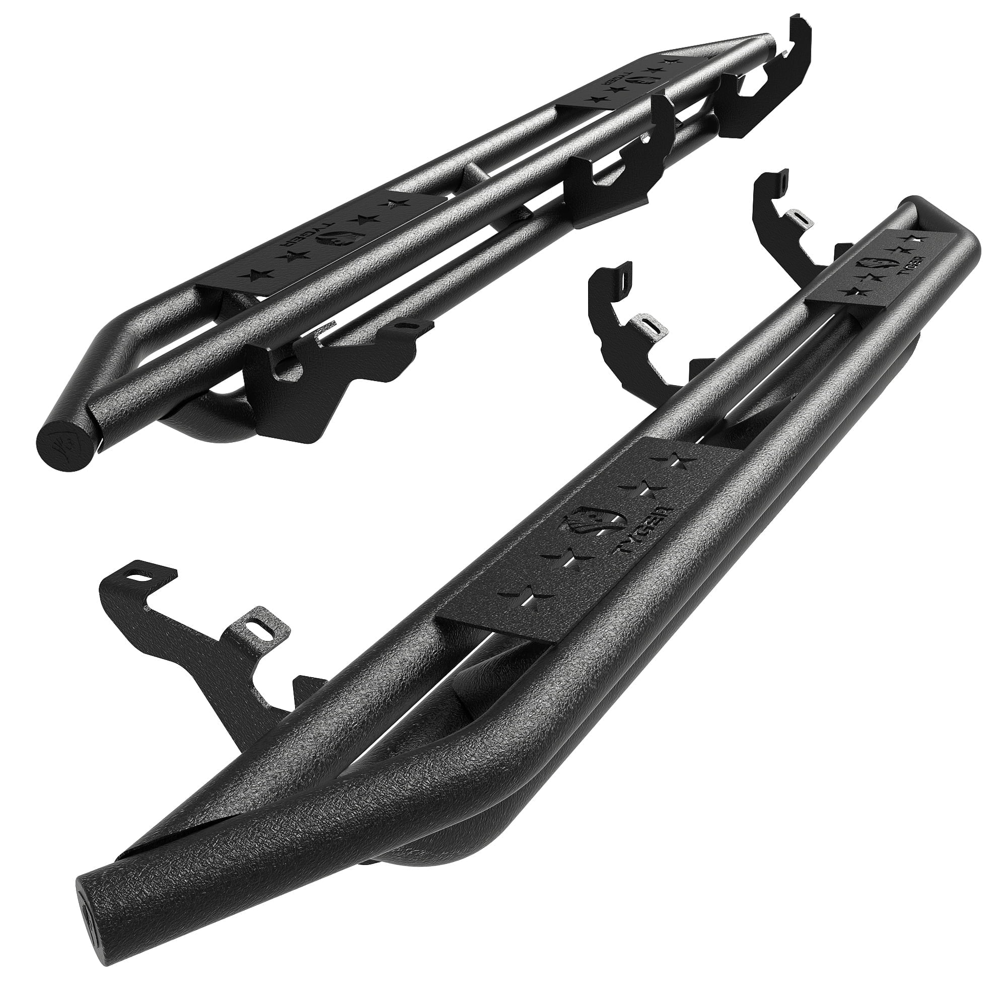 Auto Step Rails Tyger Auto Star Armor Compatible with 2021-2026 Ford Bronco 4-Door (Not ...