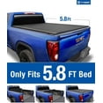 thumbnail image 1 of Tyger Auto T1 Soft Roll-up Truck Bed Tonneau Cover Compatible with 2019-2026 Chevy Silverado GMC Sierra 1500 (Not Fit 19 LD/Limited) | 5'10" (70") Bed | TG-BC1C9053, 1 of 8