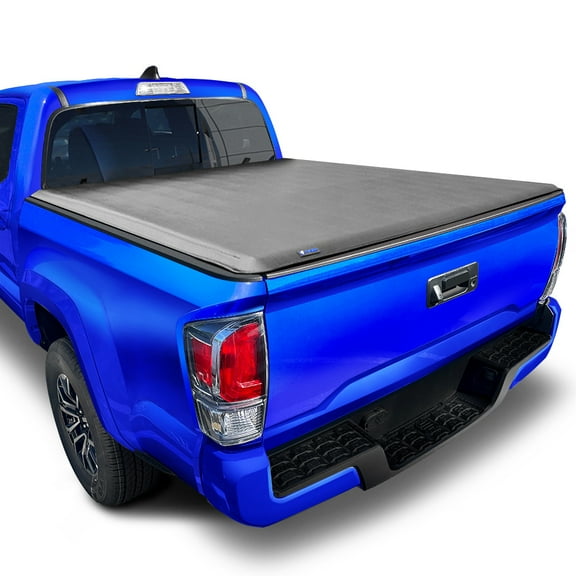 Tyger Auto T1 Soft Roll-up Truck Bed Tonneau Cover Compatible with 2005-2015 Toyota Tacoma | 6' (74") Bed | TG-BC1T9037