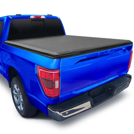 Tyger Auto T1 Soft Roll-up Truck Bed Tonneau Cover Compatible with 2009-2014 Ford F-150 | Fleetside 5.5' (67") Bed | TG-BC1F9022