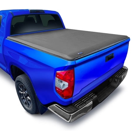 Tyger Auto T1 Soft Roll-up Truck Bed Tonneau Cover Compatible with 2014-2021 Toyota Tundra | 5.5' (67") Bed | TG-BC1T9041