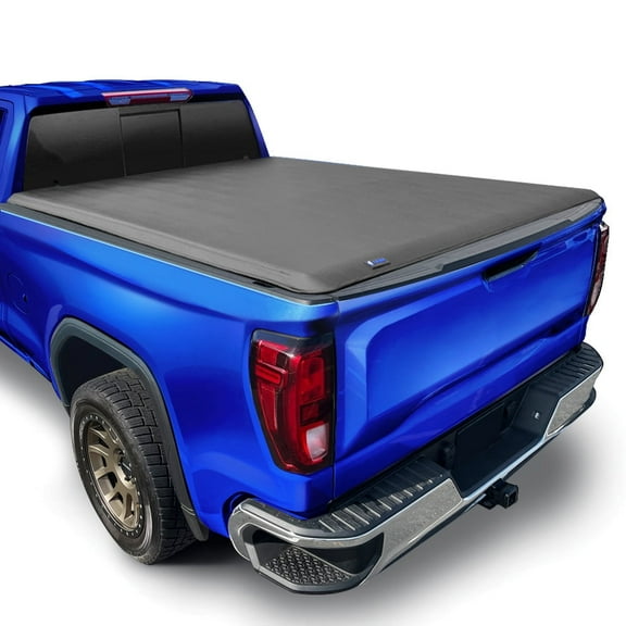 Tyger Auto T1 Soft Roll-up Truck Bed Tonneau Cover Compatible with 2020-2026 Chevy Silverado GMC Sierra 2500 3500HD | 6'10" (82") Bed | TG-BC1C9212