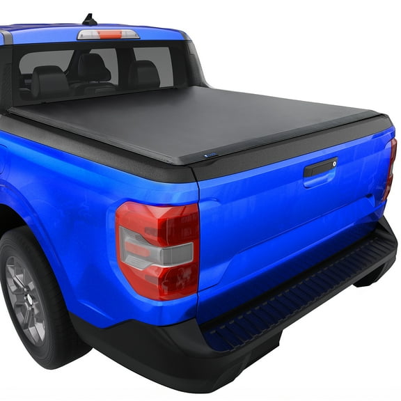 Tyger Auto T1 Soft Roll-up Truck Bed Tonneau Cover Compatible with 2022-2025 Ford Maverick (Not Fit Models with Utility Track System) | 4.5' (54") Bed | TG-BC1F9061