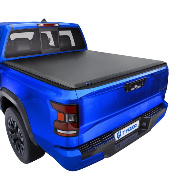 Tyger Auto T1 Soft Roll-up Truck Bed Tonneau Cover Compatible with 2022-2025 Nissan Frontier | 6' (73") Bed | TG-BC1N9058