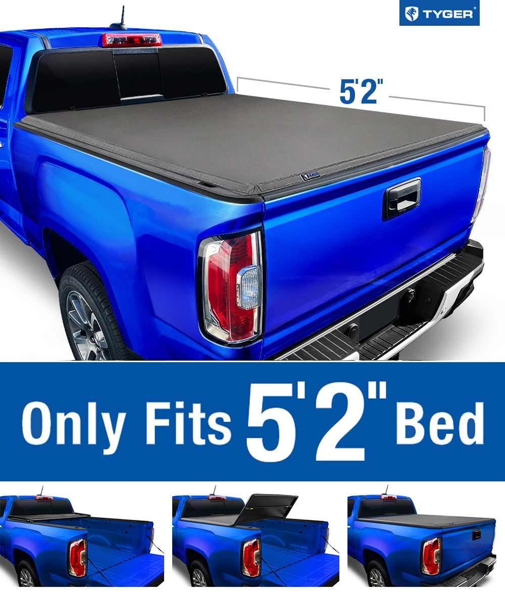 Tyger Auto T3 Soft Trifold Truck Bed Tonneau Cover Compatible with