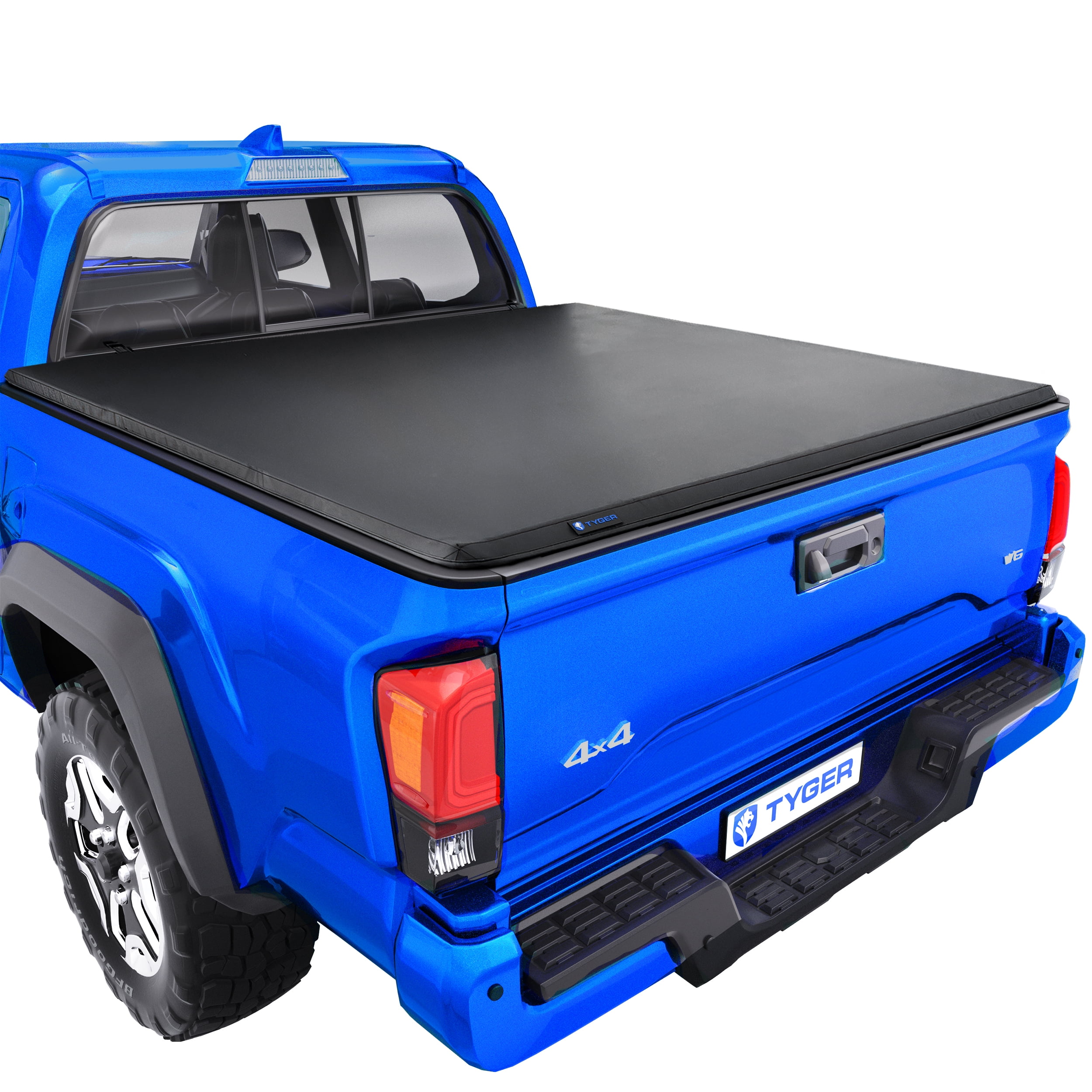 Tyger Auto T3 Soft Tri-fold Truck Bed Tonneau Cover Compatible with 2016-2023 Toyota Tacoma | 6' (74") Bed | TG-BC3T1631