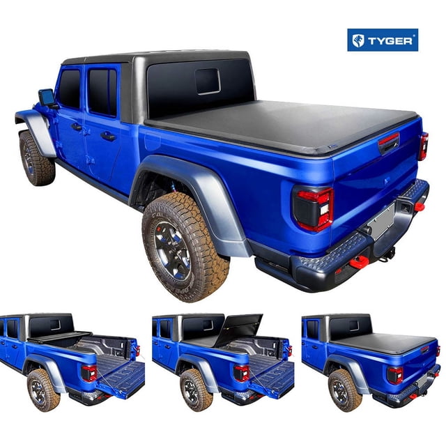 Tyger Auto T3 Soft Trifold Truck Bed Tonneau Cover Compatible with