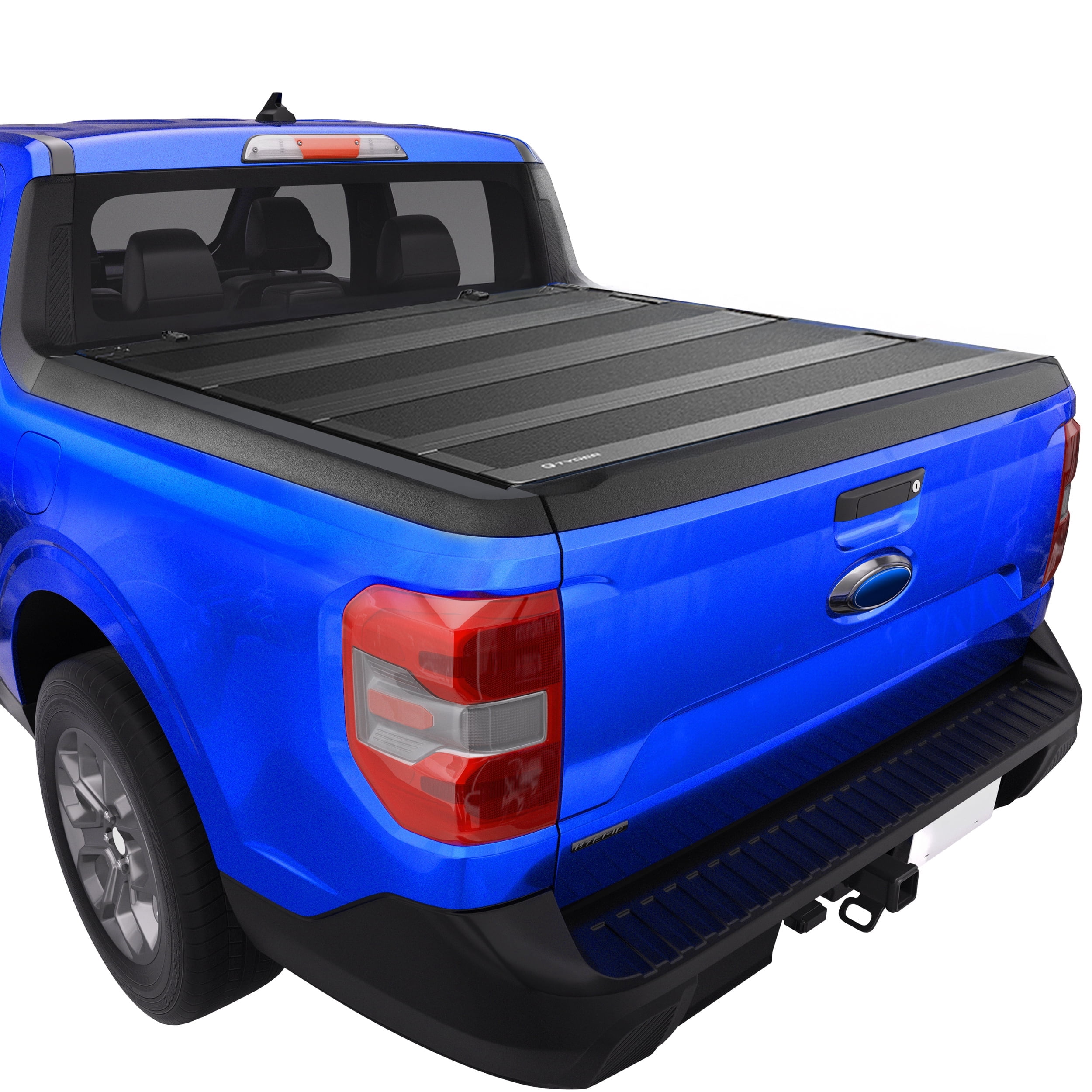 Tyger Auto T4 Flip-Up Low Profile Hard Alloy Truck Bed Tonneau Cover ...