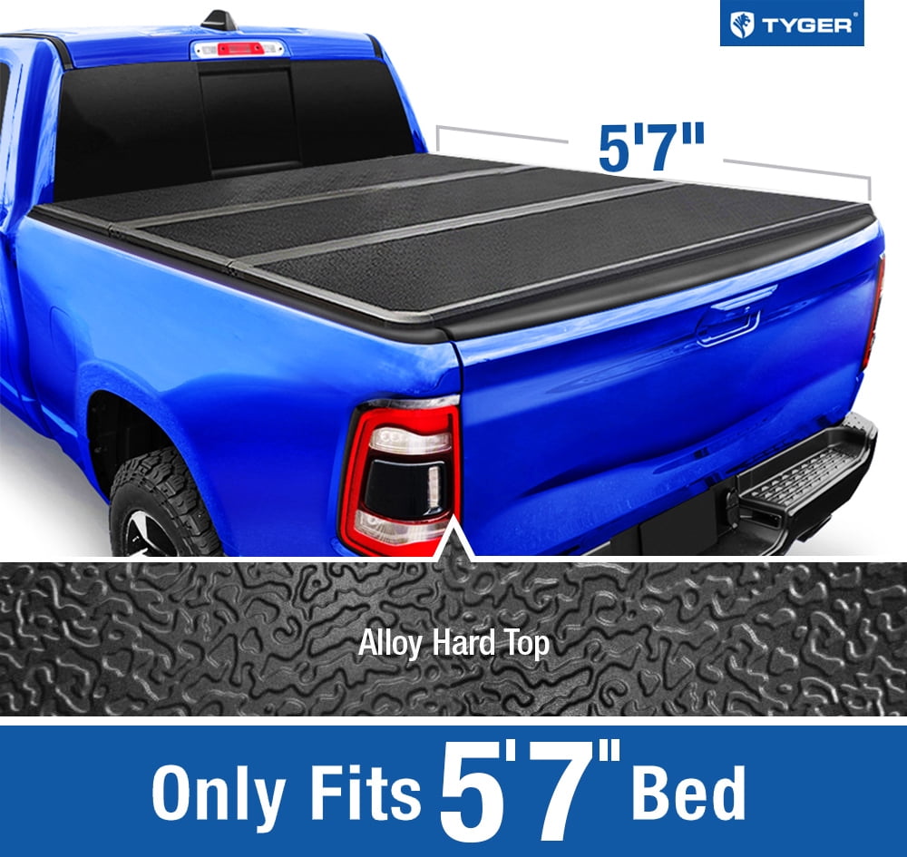 Tyger Auto T5 Alloy Hardtop Truck Bed Tonneau Cover Compatible with
