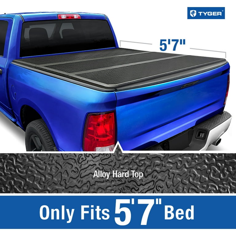 Mere end noget andet Forklaring Waterfront Tyger Auto T5 Alloy Hardtop Truck Bed Tonneau Cover Compatible with  2009-2018 Dodge Ram 1500; 2019-2022 Classic | 5'7" Bed | TG-BC5D3015 |  Aluminum - Walmart.com