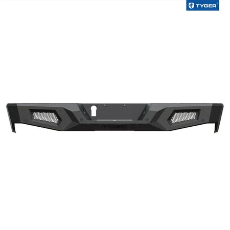 Tyger Auto TG-BP9T80598 Rear Bumper Assembly Textured Black Compatible with 2014-2021 Toyota Tundra | Exclude Blind Spot Alert & Rear Cross Traffic Alert System