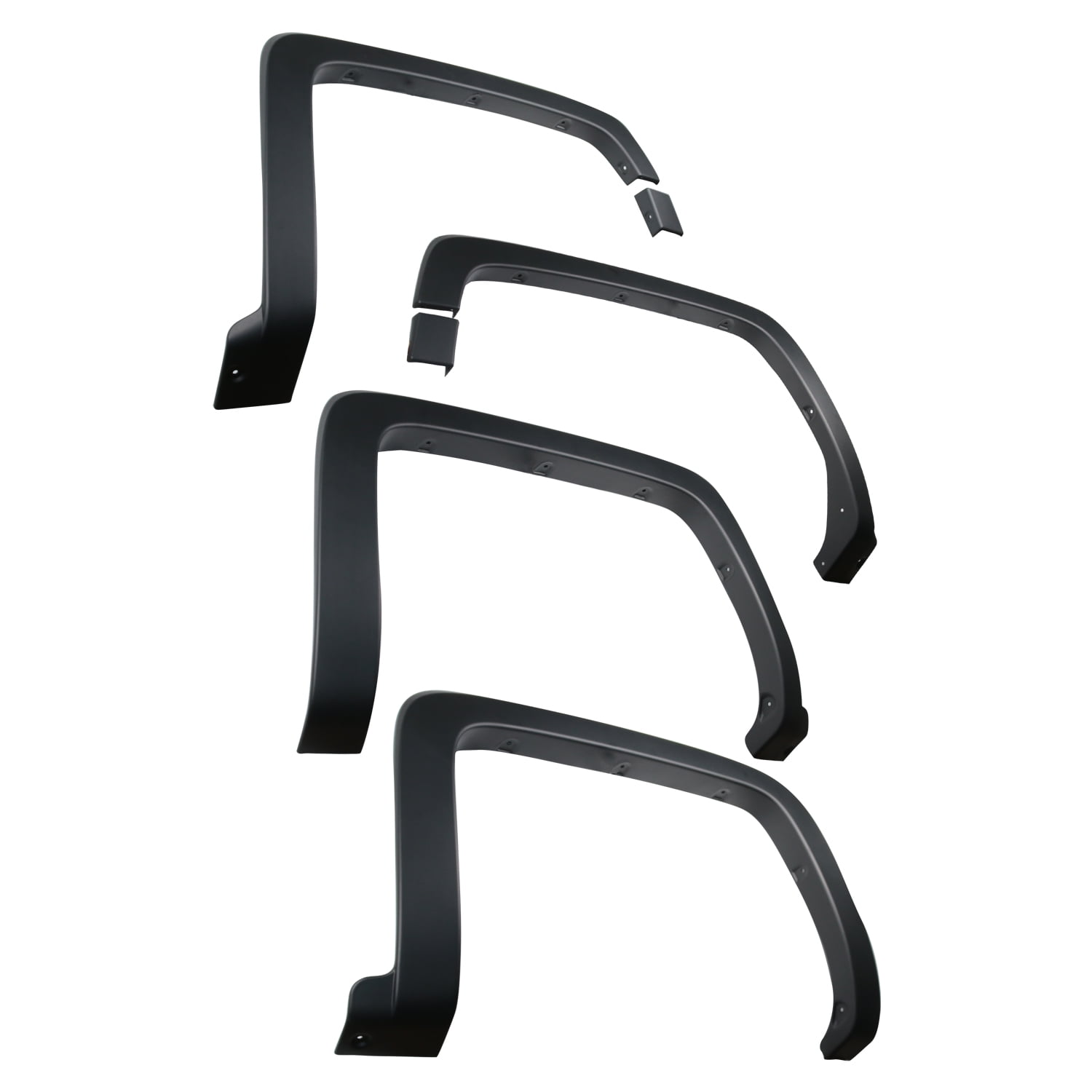 Tyger Auto Fender Flares Compatible with 20142018 Chevy Silverado 1500