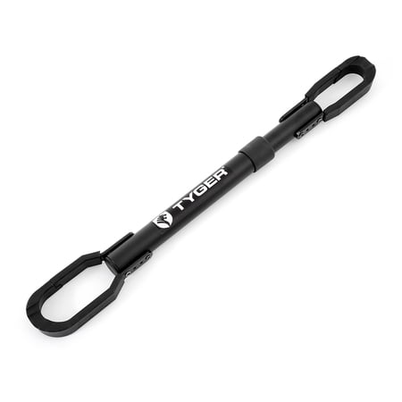 Tyger Auto TG-RK1B108B Deluxe Bike Top Frame Cross Bar Telescopic Adaptor - Black