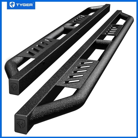 Tyger Auto Trax Side Steps Compatible with 2019-2026 Ram 1500 (Not Fit 19-24 Classic) | Crew Cab | TG-TX7D29398 | Textured Black Rail Running Board
