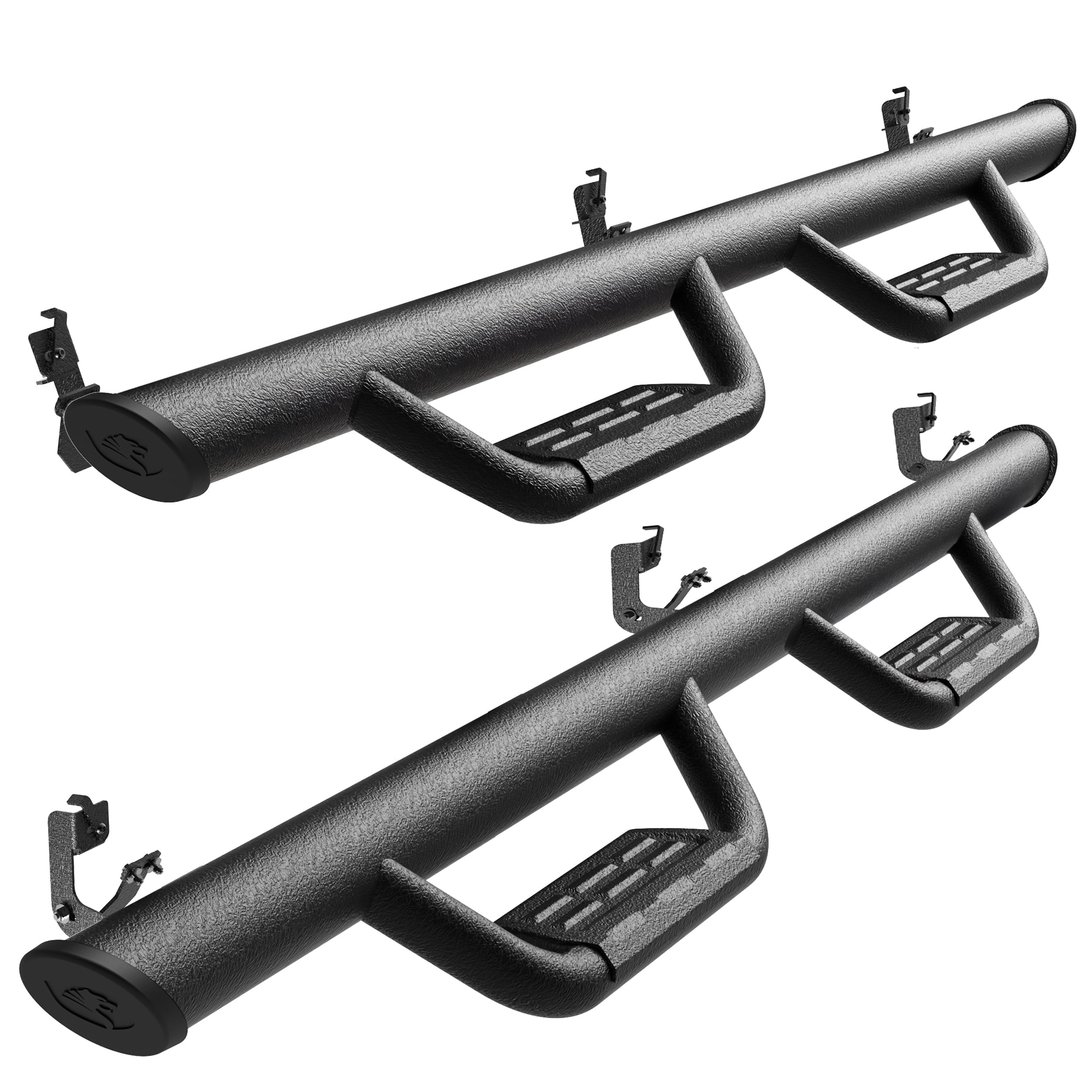 Tyger Auto Tyger Access Running Boards Compatible with 2009-2018 Dodge Ram 1500; 2010-2026 2500 3500; 2019-2024 Classic | Crew Cab | TG-AS2D24005 | Textured Black Drop Step Rail