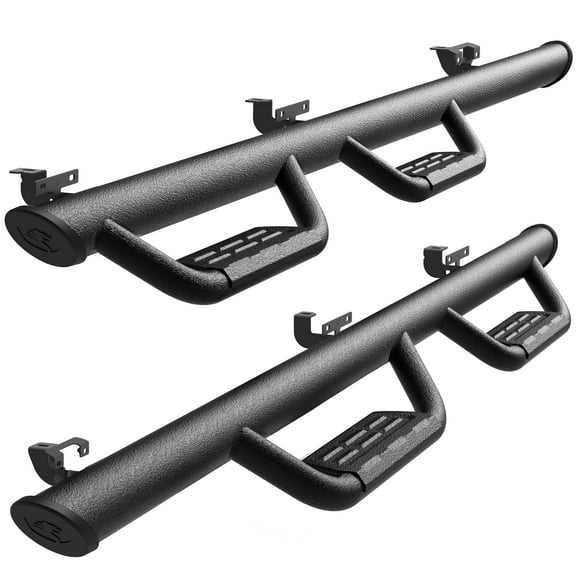 Tyger Auto Tyger Access Running Boards Compatible with 2018-2026 Jeep Wrangler JL 4-Door (Not Fit JK) | TG-AS2J24007 | Textured Black Drop Step Rail