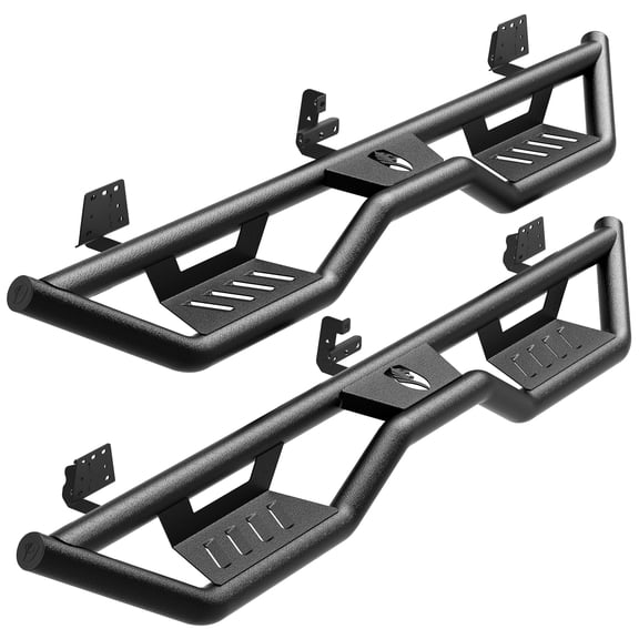 Tyger Auto Tyger Kobra Running Boards Compatible with 2019-2026 Ram 1500 (Not Fit 19-24 Classic) | Crew Cab | TG-KB2D25004 | Textured Black Drop Step Rail