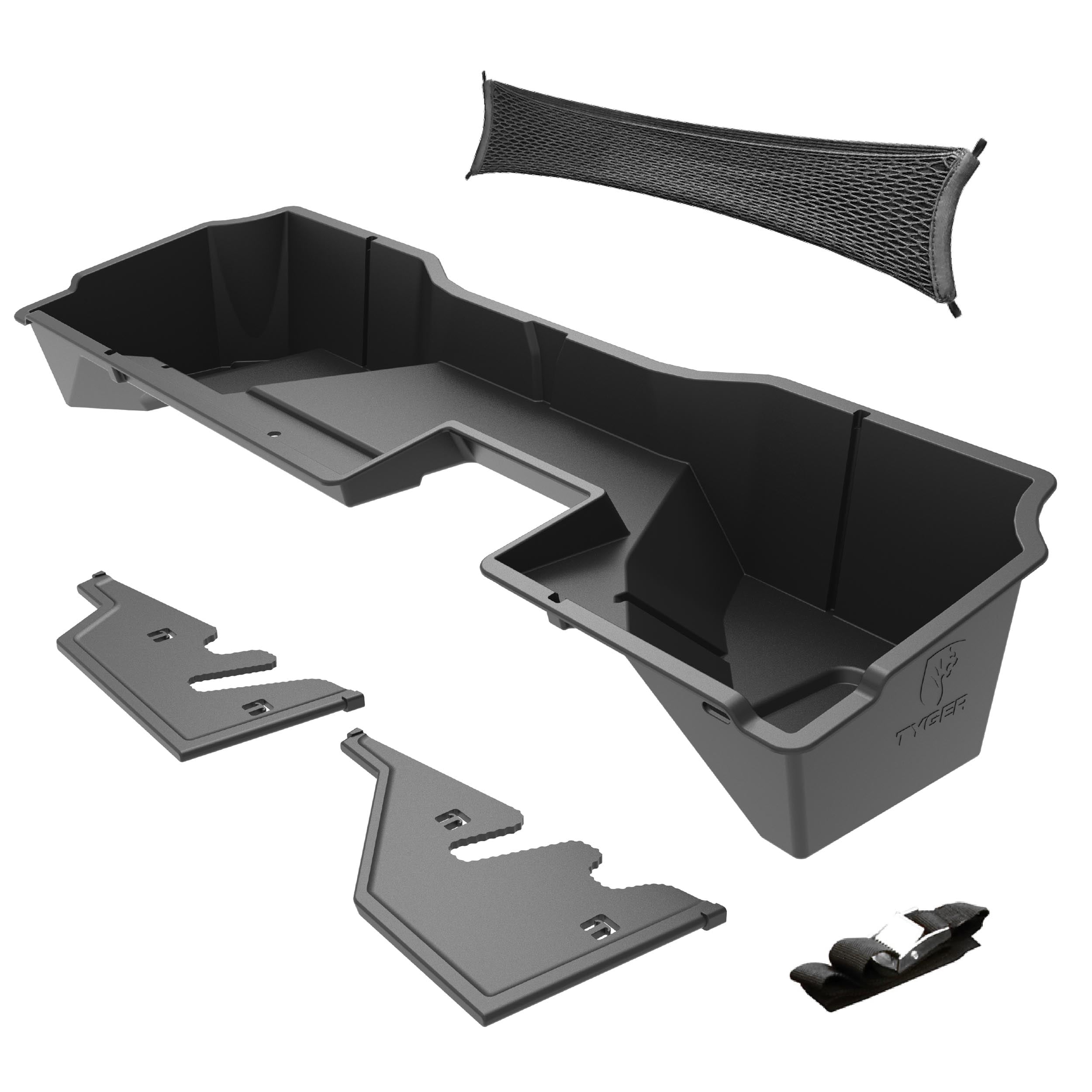 Tyger Auto Underseat Storage Box Compatible with 2014-2018