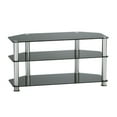 thumbnail image 1 of TygerClaw LCD8405 TygerClaw 3-Layers TV Stand with Black Color Glass - Black, 1 of 1