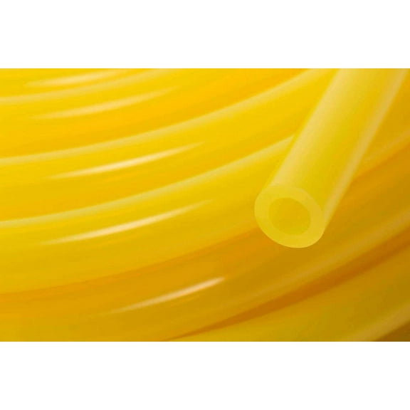 Tygon F-4040-A PVC Fuel Tubing, 0.08" ID, 0.140" OD, 0.030" Wall, 5' Length, Yellow