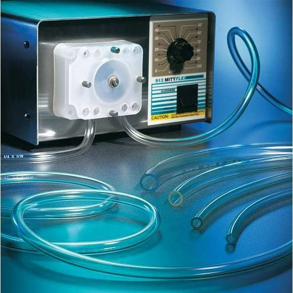 Tygon Tubing,1/2 I.D.,50 ft.,Clear,Flexible ADK00038