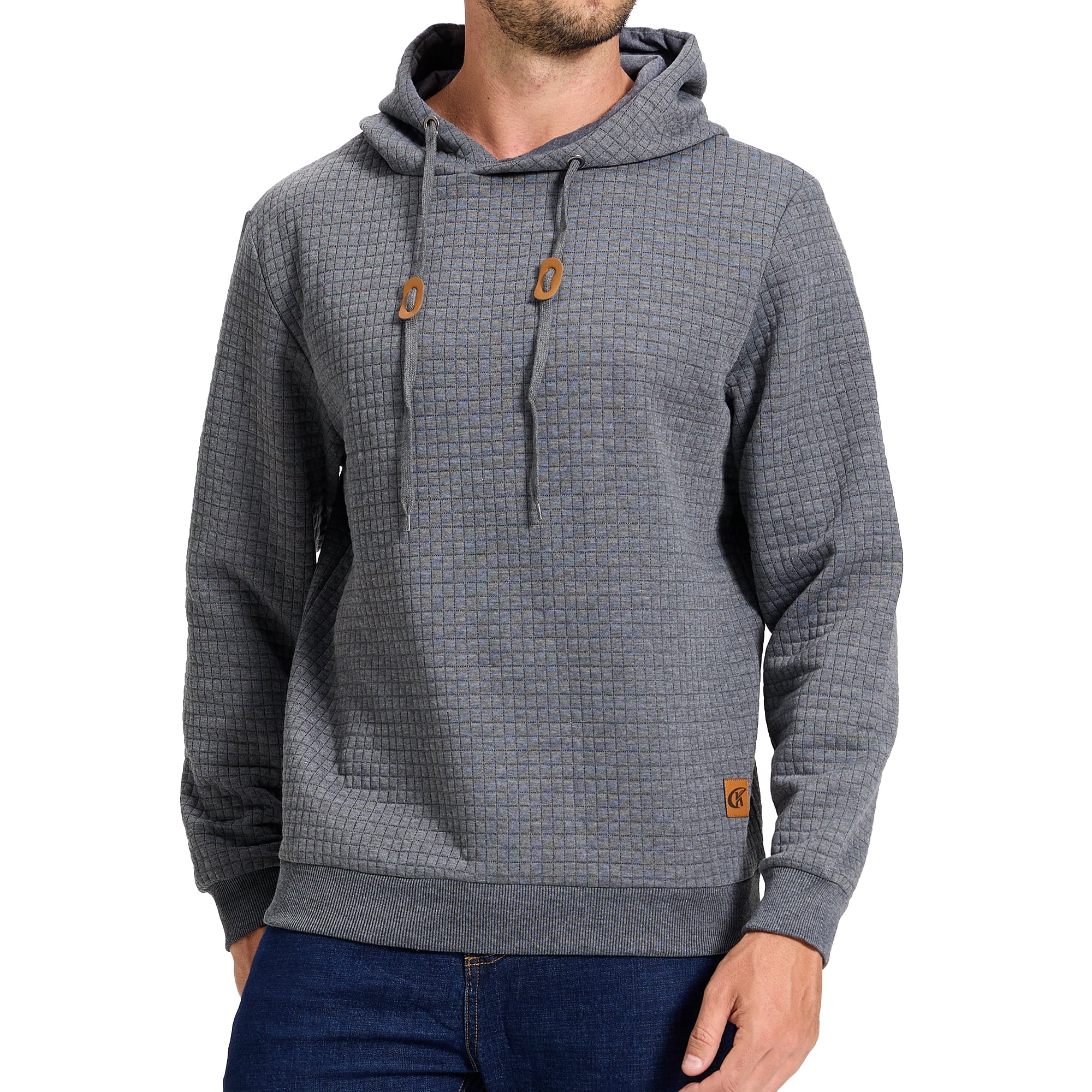 Tyhengta Men's Casual Long Sleeve Hooded Swea