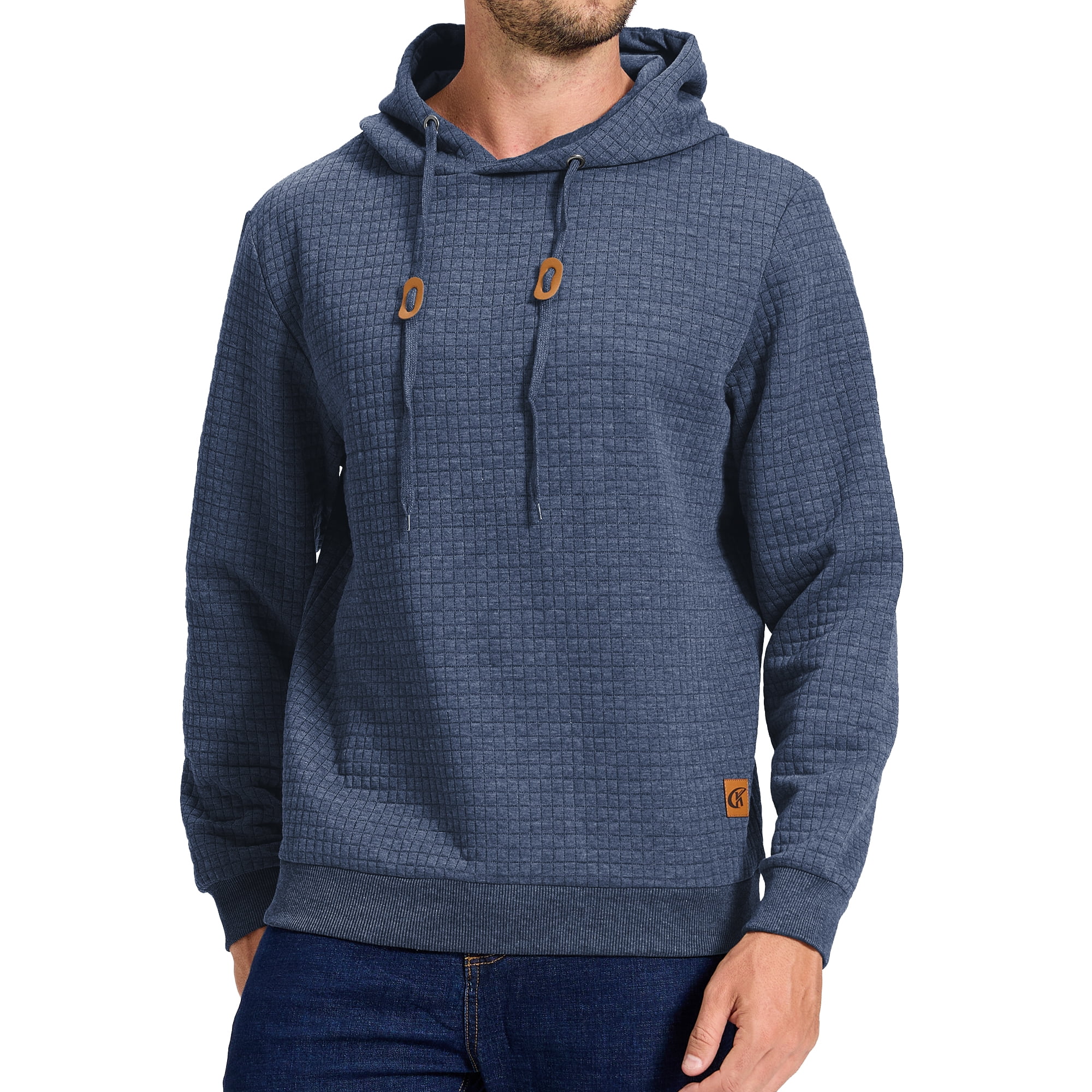 Tyhengta Mens Hooded Sweatshirt Casual Long Sleeve