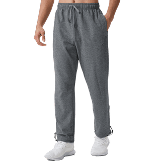 Open Bottom Sweatpants Mens
