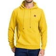 thumbnail image 1 of Tyhengta Men's Hoodies Pullover Plaid Jacquard Hoodie Long Sleeve Casual Drawstring Sweatshirts with Pocket Yellow XXL, 1 of 8