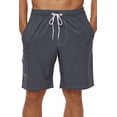 thumbnail image 1 of Tyhengta Men's Quick Dry Swim Trunks Mesh Lining Beach Board Shorts with Pockets Grey M, 1 of 9