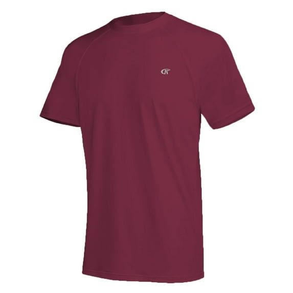 Tyhengta Men's T-Shirt Swim Tee Short Sleeve Running Shirt Swimwear Swim Hiking Workout Shirt