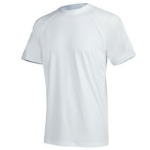 toraway Pocket Protector for Men Shirt White Men's Swim Tee Short Upf ...
