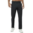 thumbnail image 1 of Tyhengta Mens Golf Pants Stretch Work Dress Pants 30"/32" Quick Dry Lightweight Casual Comfy Trousers with Pockets Black 38Wx30L, 1 of 6