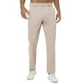 thumbnail image 1 of Tyhengta Mens Golf Pants Stretch Work Dress Pants 30"/32" Quick Dry Lightweight Casual Comfy Trousers with Pockets Khaki 32Wx32L, 1 of 3
